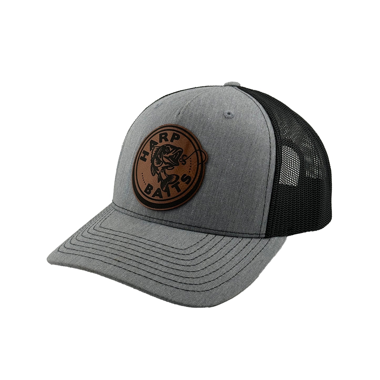 Harp Baits logo trucker hat